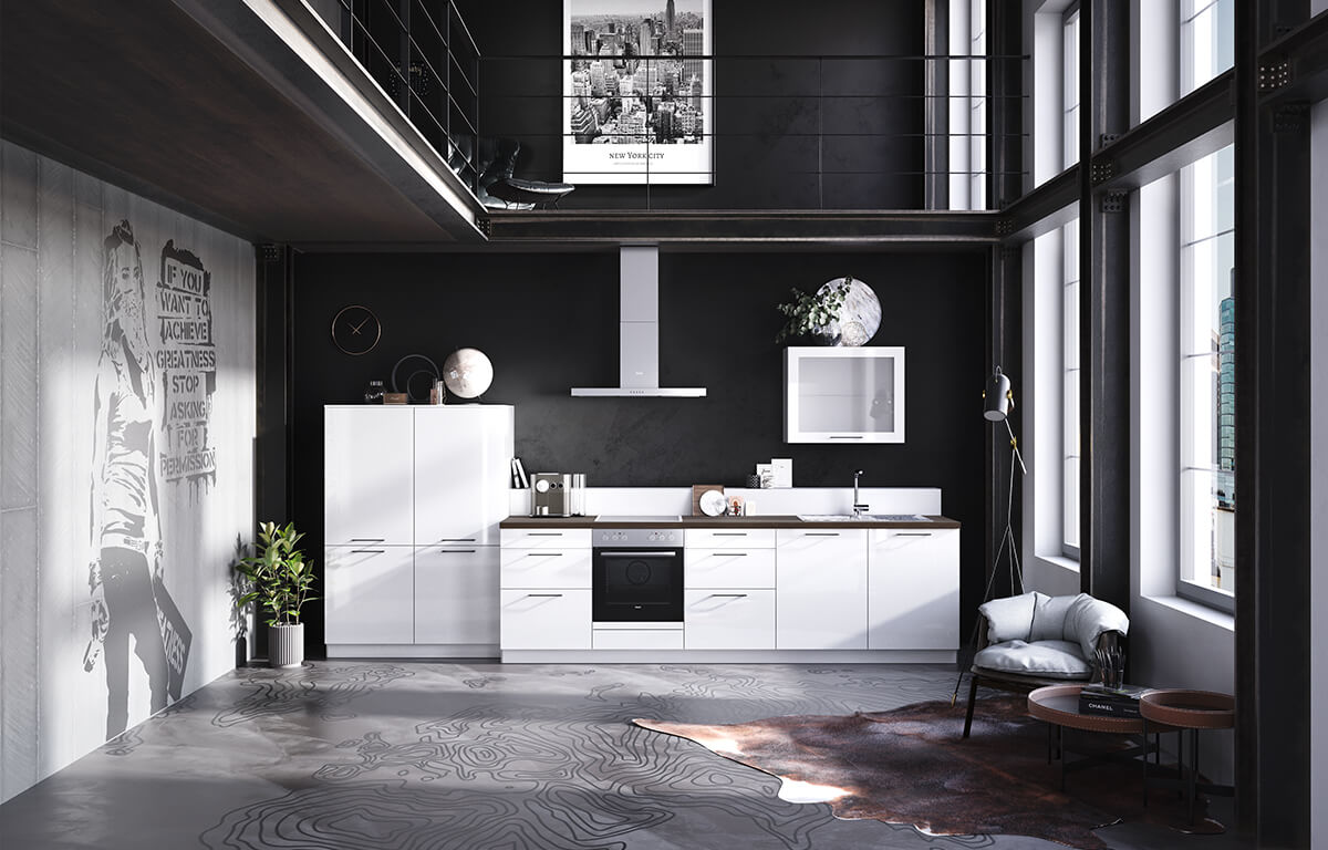 Kuhinja Häcker Top Brillant / Kitchen Häcker Top Brillant